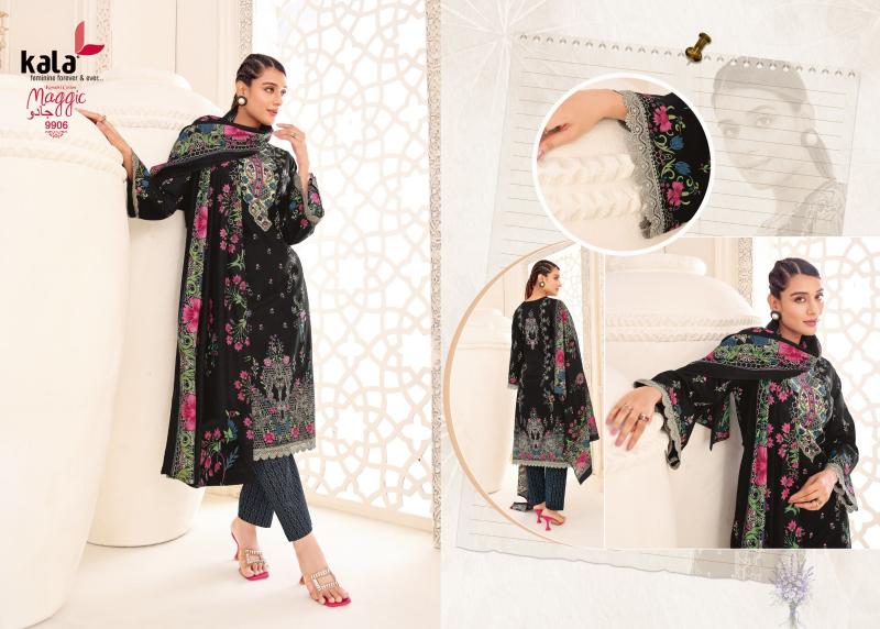Kala maggic vol 25 wholesale dress material suppliers in ahmedabad